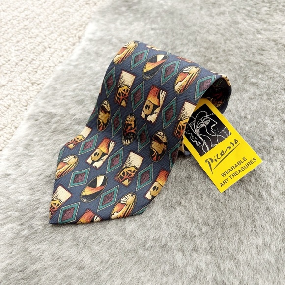 NWT Vintage Pablo Picasso Tie - Picture 2 of 8